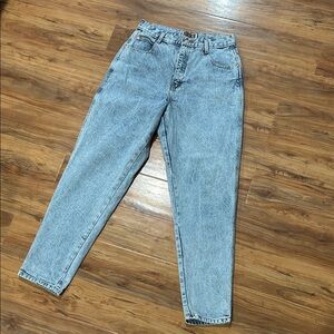 Vintage Forenza 90s Acid Wash Mom Jeans High Rise Retro Grunge Size 12